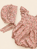 Autum Flowers baby Bonnet