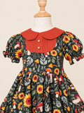 Green Fall - Marietta Dress