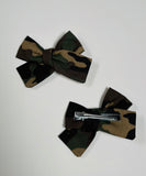 Military - Set of 2 Clips bow