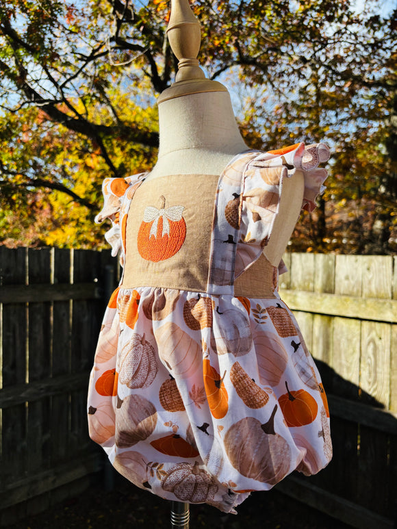 Pumpkins -Annas Jumpsuit 9-12m