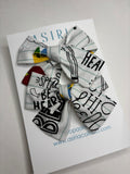 Notebook - Set of 2 Clips bow