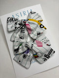 Notebook - Set of 2 Clips bow