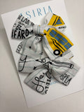Notebook - Set of 2 Clips bow