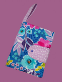Aquarela Flower Diaper Clutch
