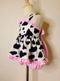 Cow + pink - Renatta Top