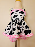 Cow + pink - Renatta Top