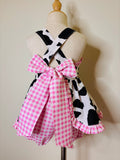 Cow + pink - Renatta Top