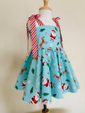 White Santa - Loretta Dress 3T