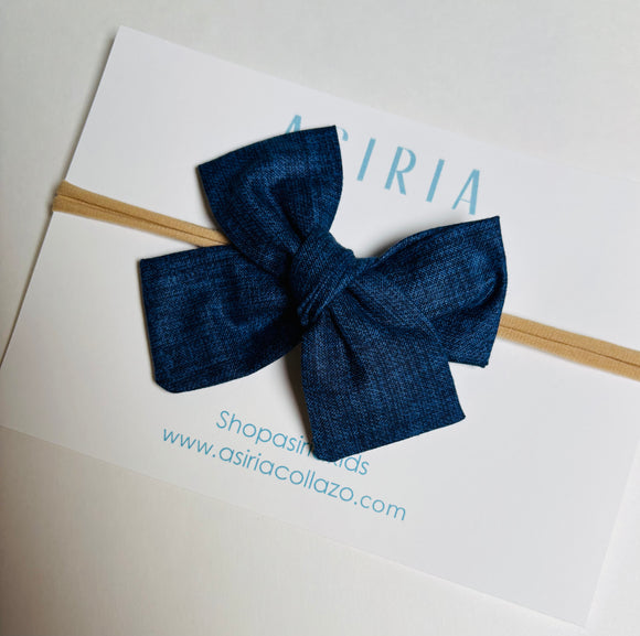 Blue -Single Elastic Bow