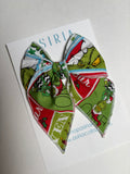 Grinch-Single Clip Serge Bow