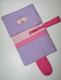 Colorfull Girls Diaper Clutch