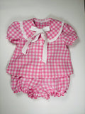 Cecilia- Pink Gingham