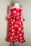 Valentines 2 Piece set - Loretta top + Ruffle Flare pant
