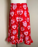 Valentines Ruffle Flare pant