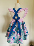 Cute Blue Alien- Anna Dress