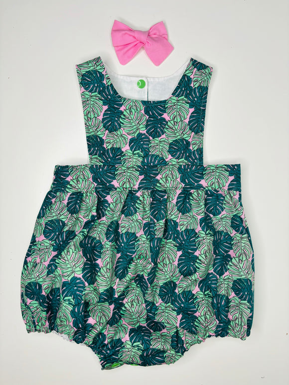 Monstera jumpsuit 9-12 months