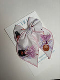 Glitter Fairies-Single Clip Serge Bow