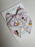 Minnie+ daisy -Single Clip Serge Bow