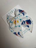 Baby Shark -Single Clip Serge Bow