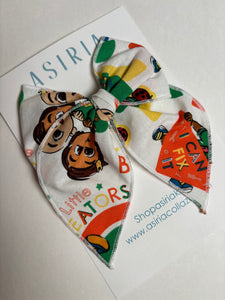 Cocomelon -Single Clip Serge Bow
