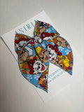 Pawpatrol  -Single Clip Serge Bow