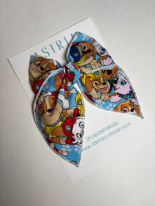Pawpatrol  -Single Clip Serge Bow