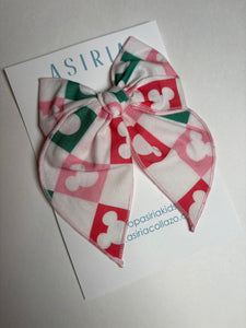 Mouse  -Single Clip Serge Bow
