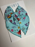Mermaid -Single Clip Serge Bow