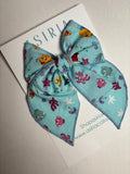 Mermaid -Single Clip Serge Bow