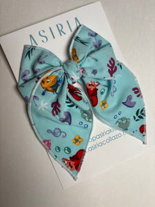 Mermaid -Single Clip Serge Bow