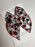 M. Mouse  -Single Clip Serge Bow