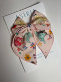 Princess -Single Clip Serge Bow