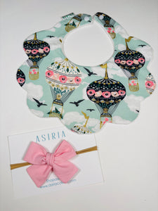 AirBalloon  bib + Bow