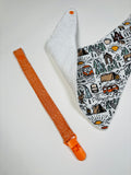 Camping Bandana bib + Holder
