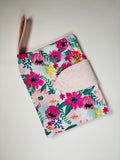 Flowers Diaper Clutch