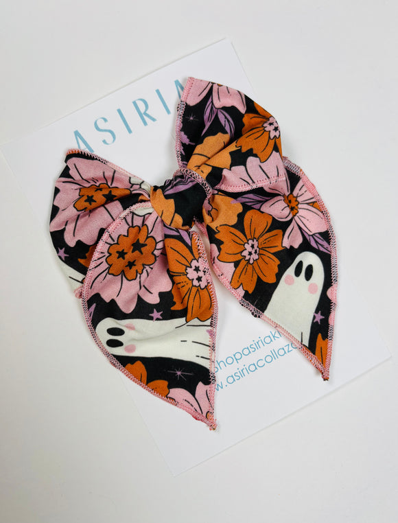 Pink Ghost -Single Clip Serge Bow