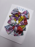 MINIPink BTS   -2 mini Clip Bow
