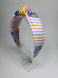 School Prints Knot Head Band