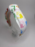 School Prints Knot Head Band