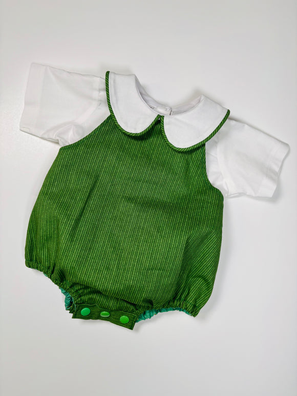 Peter Pan Blouse + jumpsuit