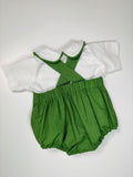 Peter Pan Blouse + jumpsuit