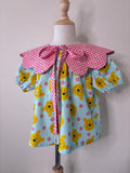 Bear  - Matilda Flower Collar TOP