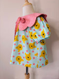 Bear  - Matilda Flower Collar TOP