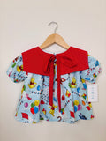 Bear Ballons - Matilda Flower Collar TOP