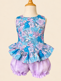Purple  Bloomer matching Jazmine Fiorella