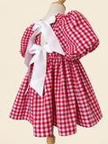 Red Gingham  Penelope Dress